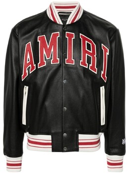 Amiri: Кожаная куртка 