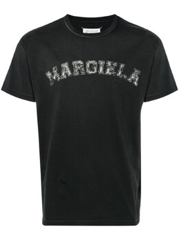 Maison Margiela: Чёрная футболка 
