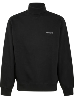 Carhartt WIP: Чёрная толстовка  Script