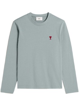AMI Paris: Футболка  Ami de Cœur с длинным рукавом