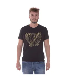Versace Jeans Couture: Чёрная толстовка 