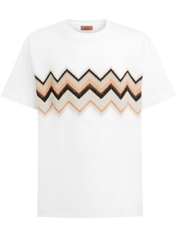 Missoni: Белая футболка 