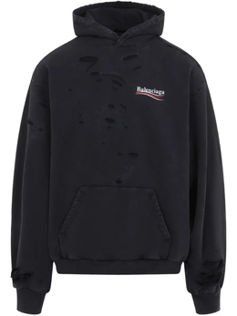 Balenciaga: Хлопковая толстовка 