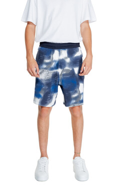Armani Exchange: Синие шорты 