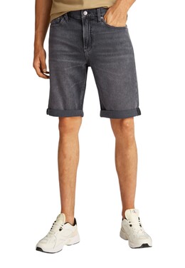 Calvin Klein Jeans: Серые шорты 