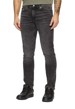 Calvin Klein Jeans: Серые джинсы 