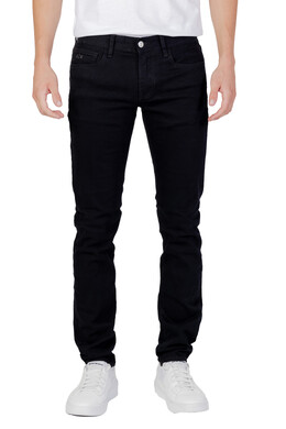 Armani Exchange: Чёрные джинсы 