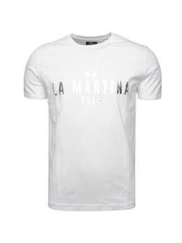 La Martina: Белая футболка 