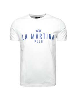 La Martina: Белая футболка 