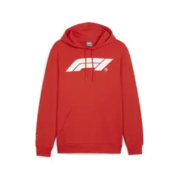 PUMA: Красная толстовка  Ess