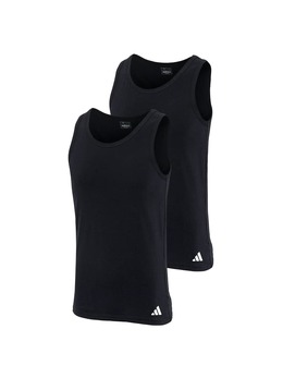 Adidas: Чёрная майка 