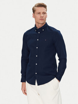 Tommy Hilfiger: Синяя рубашка 