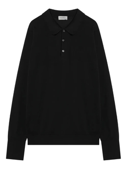 John Smedley: Чёрная футболка 
