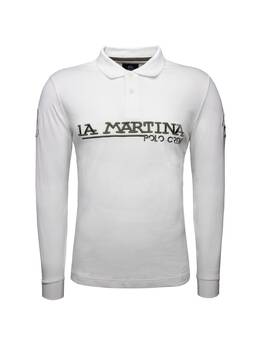 La Martina: Белая футболка 