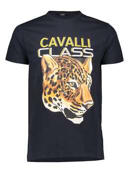 cavalli CLASS: Тёмная футболка 