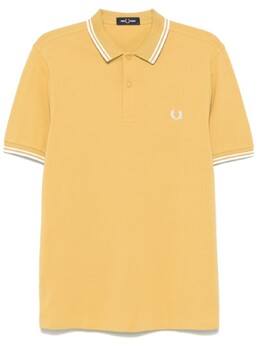 Fred Perry: Жёлтая рубашка  Twin Tipped