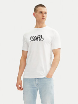Karl Lagerfeld: Белая футболка 