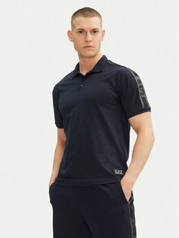 EA7 Emporio Armani: Синяя рубашка 
