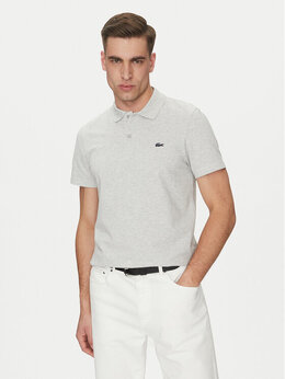 Lacoste: Серая рубашка 