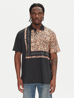 Just Cavalli: Чёрная рубашка 