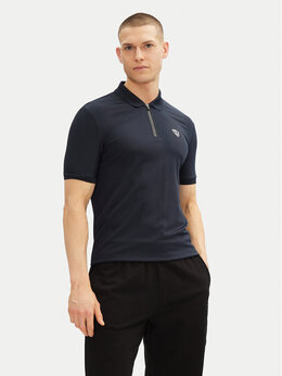 EA7 Emporio Armani: Синяя рубашка 