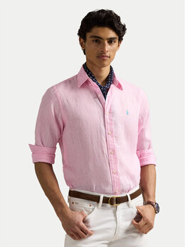 Polo Ralph Lauren: Розовая рубашка 