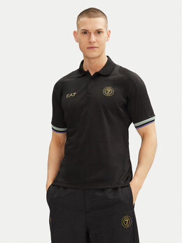 EA7 Emporio Armani: Чёрная рубашка 