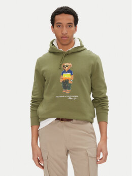 Polo Ralph Lauren: Толстовка цвета хаки 