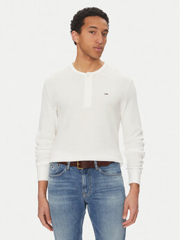 Tommy Jeans: Белый свитшот 