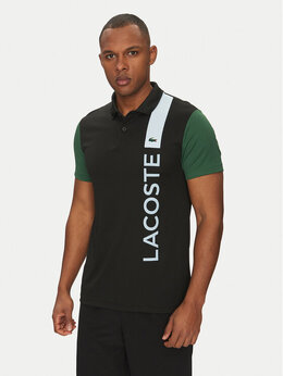 Lacoste: Чёрная рубашка 