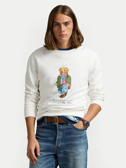 Polo Ralph Lauren: Белая толстовка 