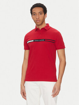 Tommy Hilfiger: Красная рубашка 