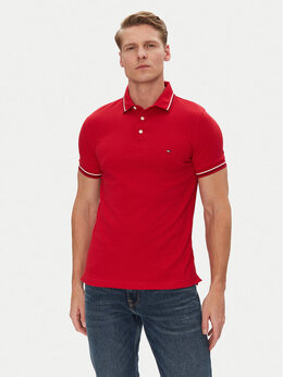 Tommy Hilfiger: Красная рубашка 