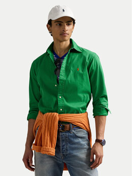 Polo Ralph Lauren: Зелёная рубашка 