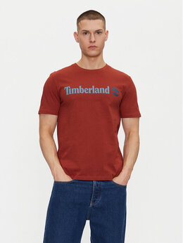 Timberland: Красная футболка 