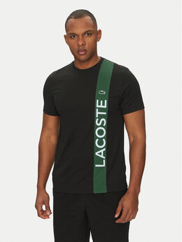 Lacoste: Чёрная футболка 