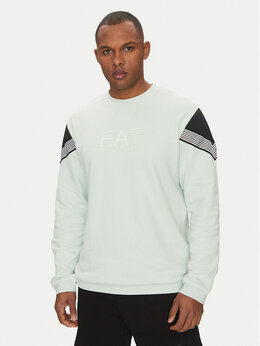 EA7 Emporio Armani: Синяя толстовка 