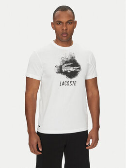 Lacoste: Белая футболка 