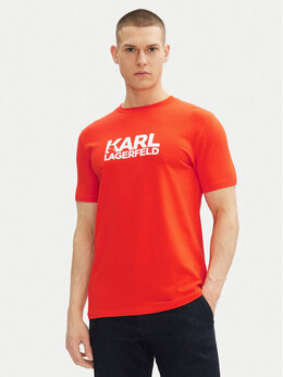 Karl Lagerfeld: Красная футболка 