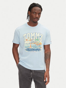 Tommy Jeans: Футболка свободного кроя 
