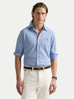 Polo Ralph Lauren: Голубая рубашка 