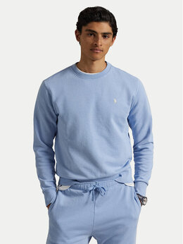 Polo Ralph Lauren: Голубая толстовка 