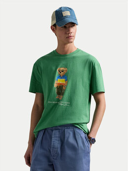 Polo Ralph Lauren: Зелёная футболка 