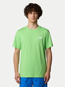 The North Face: Зелёная футболка  Simple Dome