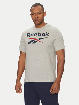 Reebok: Серая футболка 