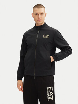 EA7 Emporio Armani: Чёрная толстовка 
