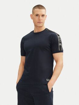 EA7 Emporio Armani: Синяя футболка 