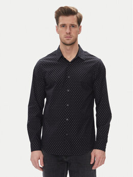 Armani Exchange: Синяя рубашка 