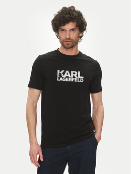 Karl Lagerfeld: Чёрная футболка 