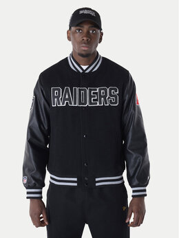 NEW ERA: Чёрная куртка  NFL Las Vegas Raiders